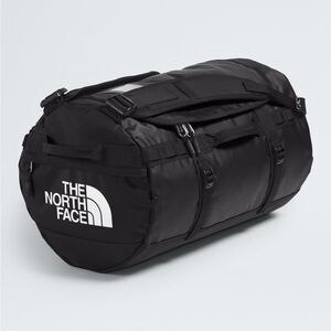 The North Face Base Camp Duffel / Backpack S 50L Black White Convertible Bag New